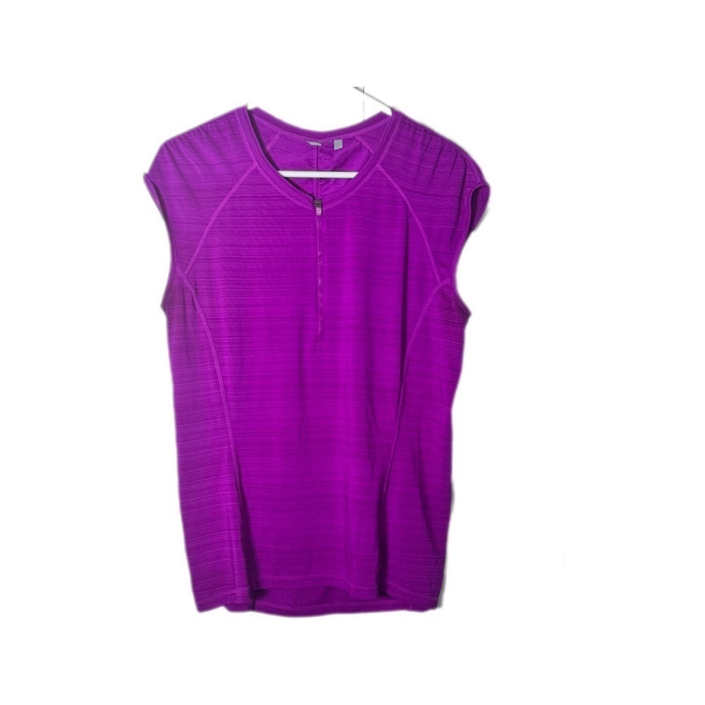 Athleta Purple Athletic Tee Sleeveless